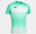 Joma TIGER V SHORT SLEEVE T-SHIRT dressz / póló zöld fekete M