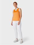 Callaway Блуза с яка Callaway Women's Sleeveless Performance Polo Shirt - Papaya