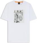 Boss Тениска Boss Men's Lupo T-Shirt Unique Polar Bear Graphic - White 100
