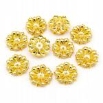 MIXFORM Réz rátétek gyöngyökhöz 24x6mm 10db (13WB26195)