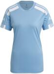 adidas Women's Squad 21 Short-Sleeve Performance Gym Top - Blue