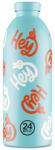 24Bottles Clima 850ml rozsdamentes acél termosz, Hey! Blue