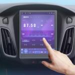 Compatibil Folie de Protectie pentru Navigatie Android Ford Focus tip Tesla, Aftermarket (FAM5)