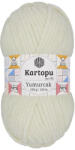  Kartopu Yumurcak zsenília fonal K011 - Törtfehér