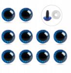 MIXFORM Szemek, Biztonsági szemek, Játékokhoz, Műanyag, Világoskék, 15mm, 10db (13WB30409)