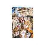 Wooden City Kiscicák Londonban fa puzzle (NB 200-0021-M)