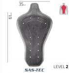 SAS-TEC SC-1/13 Háti Protektor Gerincvédő