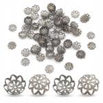 MIXFORM Fém rátétek gyöngyökhöz 10x4mm 100db (13WB16846)