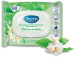 Queen Nedves papír illatos leöblíthető nedves zöld tea Queen 60 db (papier)