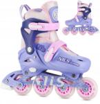 NILS Extreme Jégkorcsolya Állítható Gyerek Görkorcsolya Lányoknak 26-29 Nils (16-01-304)