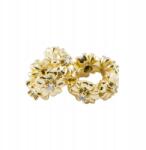 Mixform Moduláris gyöngyök Fém charmok cirkóniákkal, Arany 11, 5x6mm, 1db (13WB16566)