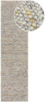 Flair Rugs Krémszínű kézi szövésű gyapjúkeverék futószőnyeg 60x230 cm Minerals - Flair Rugs