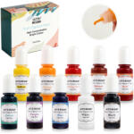  Let's Resin folyékony pigment paszta szett - 10 x 10 g