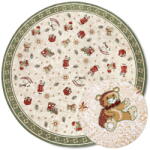 Villeroy & Boch Zöld pamutkeverék kerek szőnyeg karácsonyi mintával ø 160 cm Toy's Delight Green Christmas - Villeroy&Boch