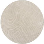 Flair Rugs Krémszínű kézi szövésű gyapjú kerek szőnyeg ø 160 cm Mesmerise Natural - Flair Rugs