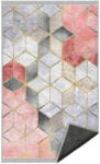 Mila Home Rózsaszín-szürke mosható szőnyeg 120x180 cm - Mila Home