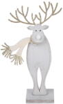 Ego dekor Karácsonyi rénszarvas figura sállal - Ego Dekor