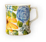 BögreManufaktúra Virágos bögre FL003 - kék rózsa