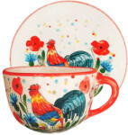 BögreManufaktúra Kakas jumbó bögre reggeliző tányérral