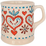 BögreManufaktúra Skandináv Szívek Bögre