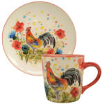 BögreManufaktúra Kakas bögre és reggeliző tányér