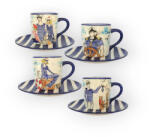 BögreManufaktúra Négyszemélyes matróz reggeliző szett