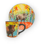 BögreManufaktúra Vaddisznó bögre és reggeliző tányér