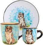 BögreManufaktúra Ausztrál juhász reggeliző készlet