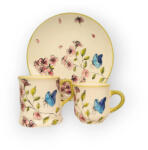 BögreManufaktúra Tavaszi pillangós reggeliző szett