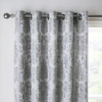 Catherine Lansfield Szürke damaszt függöny szett 2 db-os 168x229 cm Damask Jacquard - Catherine Lansfield