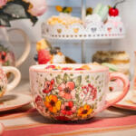 BögreManufaktúra Csipkerózsa vadvirág jumbó bögre