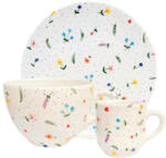 BögreManufaktúra Apró virágos reggeliző készlet kis jumbóval