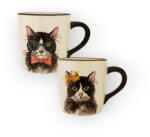 BögreManufaktúra Valentin napi cicafiú és cicalány bögre