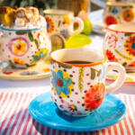 BögreManufaktúra Mese virágos kávés bögre