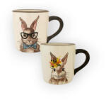 BögreManufaktúra Valentin napi nyuszifiú és nyuszilány bögre