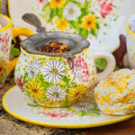 BögreManufaktúra Margaréta csupor bögre reggeliző tányérral