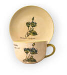 BögreManufaktúra Kék Tündérrózsa Reggeliző tányér és jumbo bögre