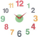 Karlsson Gyerek óra ø 60 cm DIY Chico - Karlsson