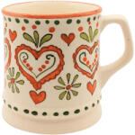 BögreManufaktúra Karácsonyi Szívek Bögre