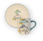 BögreManufaktúra Szerelmes madárpár bögre és reggeliző tányér