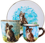 BögreManufaktúra Border Collie reggeliző készlet