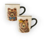 BögreManufaktúra Valentin napi medvefiú és medvelány bögre