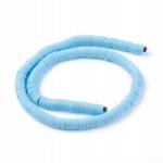 Mixform Öko Polimer agyag gyöngyök, Handmade, Heishi, 8x0.5-1mm, 370db/43cm/semmi (13WB30704)