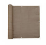 Jago Erkély belátásgátló szélfogó 600 x 90 cm légáteresztő balkonháló barna