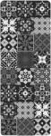 Douceur d'intérieur Fekete PVC futószőnyeg 45x120 cm Salou - douceur d'intérieur