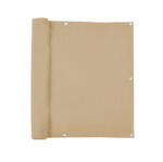 Jago Erkély belátásgátló szélfogó 600 x 90 cm kiváló minőségű, vízálló és szélálló anyagból bézs