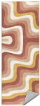 Mila Home Okkersárga-törtrózsaszín mosható futószőnyeg 80x200 cm Creamy Strawberry Swirl - Mila Home