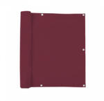 Jago Erkély belátásgátló szélfogó 600 x 90 cm kiváló minőségű, vízálló és szélálló anyagból bordó