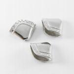 MIXFORM Fém rátétek gyöngyökhöz 17x23x8mm 4db (13WB16782)