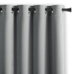 Restilo Szürke dimout (részleges sötétítő) függöny 140x175 cm Kierra - Restilo